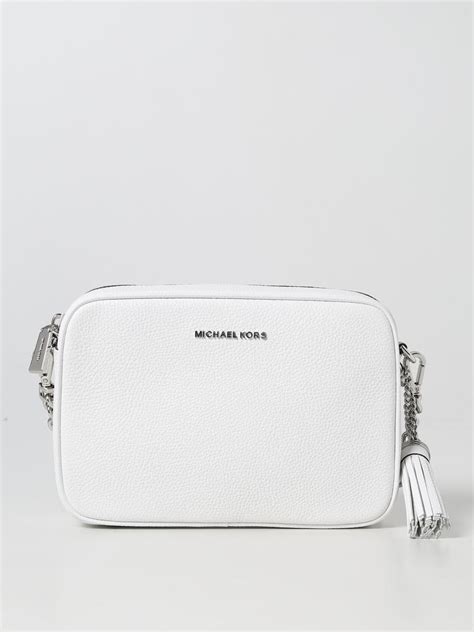 white michael kors bag ebay|Michael Kors white crossbody bag.